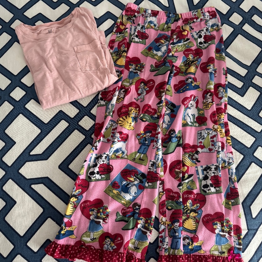 Nick and Nora Valentine's Day PJ's
